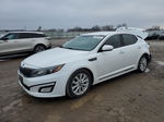 2015 Kia Optima Lx White vin: 5XXGM4A78FG471536