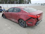 2015 Kia Optima Lx Burgundy vin: 5XXGM4A78FG481435