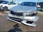 2014 Kia Optima Lx Silver vin: 5XXGM4A79EG315603