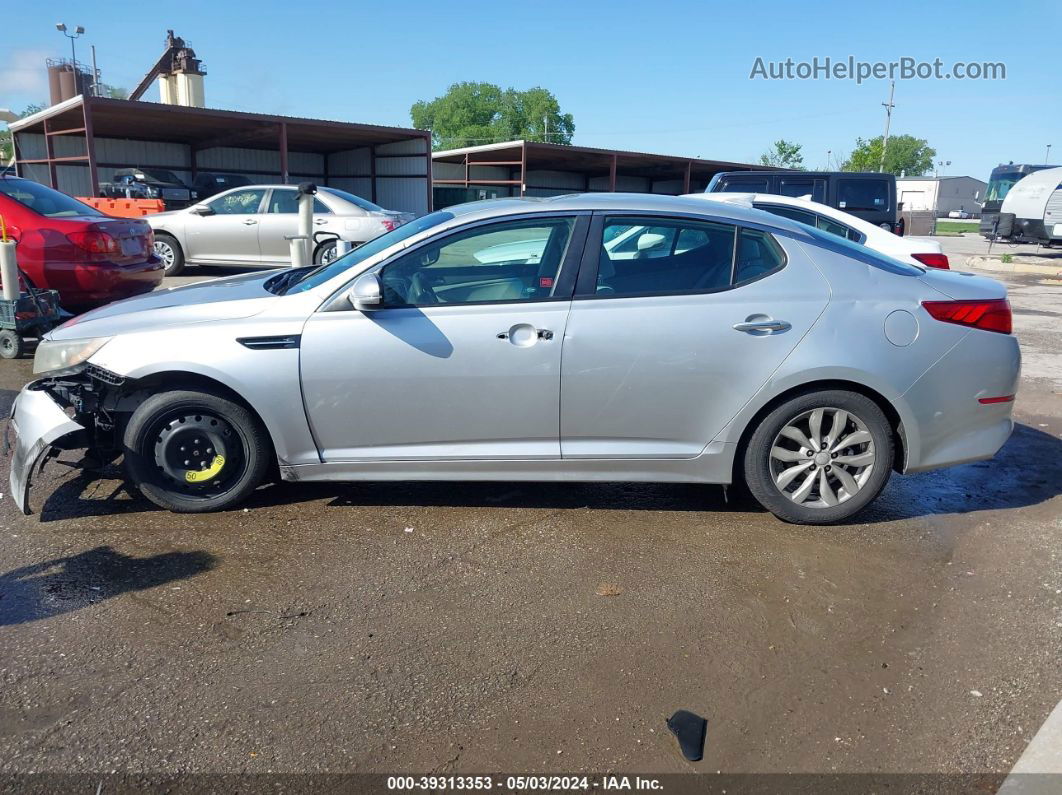 2014 Kia Optima Lx Silver vin: 5XXGM4A79EG315603