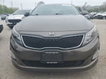 2014 Kia Optima Lx Brown vin: 5XXGM4A79EG323314