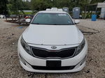 2014 Kia Optima Lx White vin: 5XXGM4A79EG330456