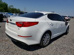 2015 Kia Optima Lx White vin: 5XXGM4A79FG443180