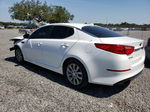 2015 Kia Optima Lx White vin: 5XXGM4A79FG443180