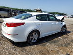 2015 Kia Optima Lx White vin: 5XXGM4A79FG444278