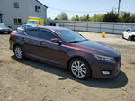 2015 Kia Optima Lx Burgundy vin: 5XXGM4A79FG461811