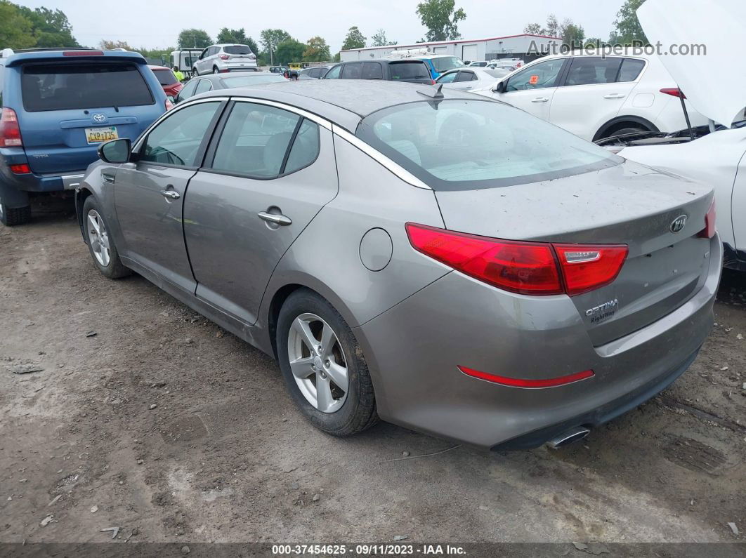 2015 Kia Optima Lx Champagne vin: 5XXGM4A79FG463459