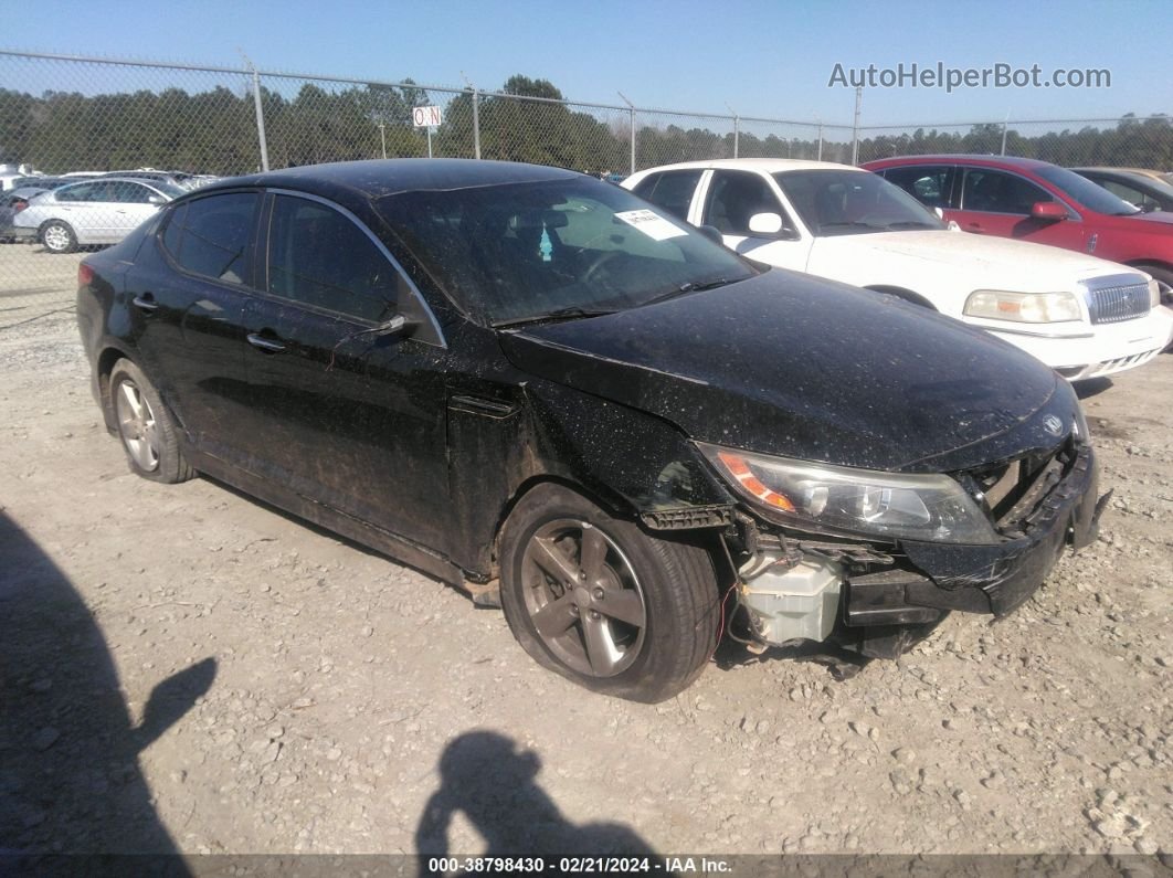 2015 Kia Optima Lx Black vin: 5XXGM4A79FG466510