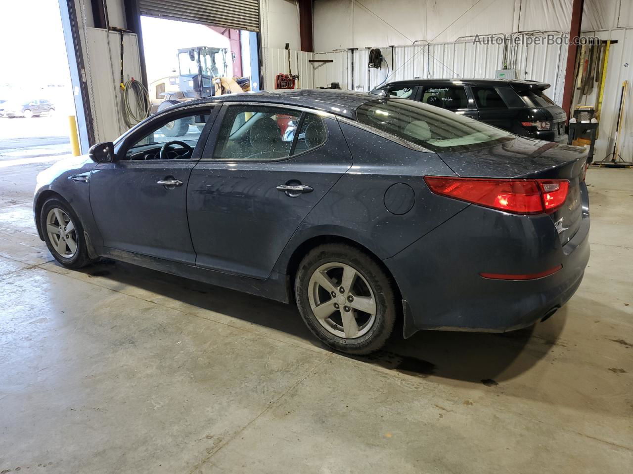 2015 Kia Optima Lx Blue vin: 5XXGM4A79FG479886