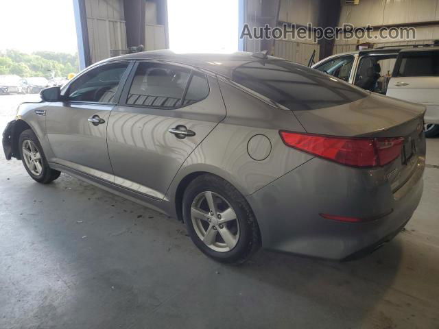 2015 Kia Optima Lx Серый vin: 5XXGM4A79FG483937