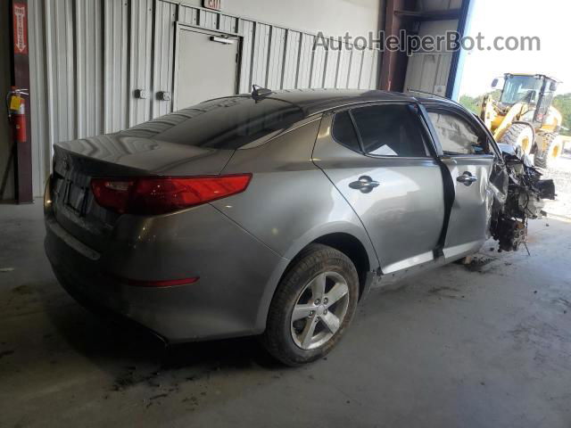 2015 Kia Optima Lx Серый vin: 5XXGM4A79FG483937