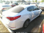 2013 Kia Optima Lx White vin: 5XXGM4A7XDG150336