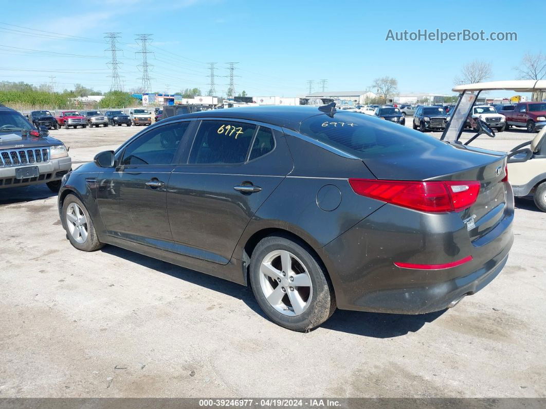 2014 Kia Optima Lx Brown vin: 5XXGM4A7XEG272258