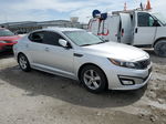 2014 Kia Optima Lx Silver vin: 5XXGM4A7XEG279971