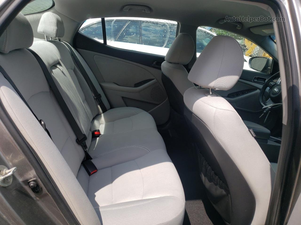 2014 Kia Optima Lx Серебряный vin: 5XXGM4A7XEG294535