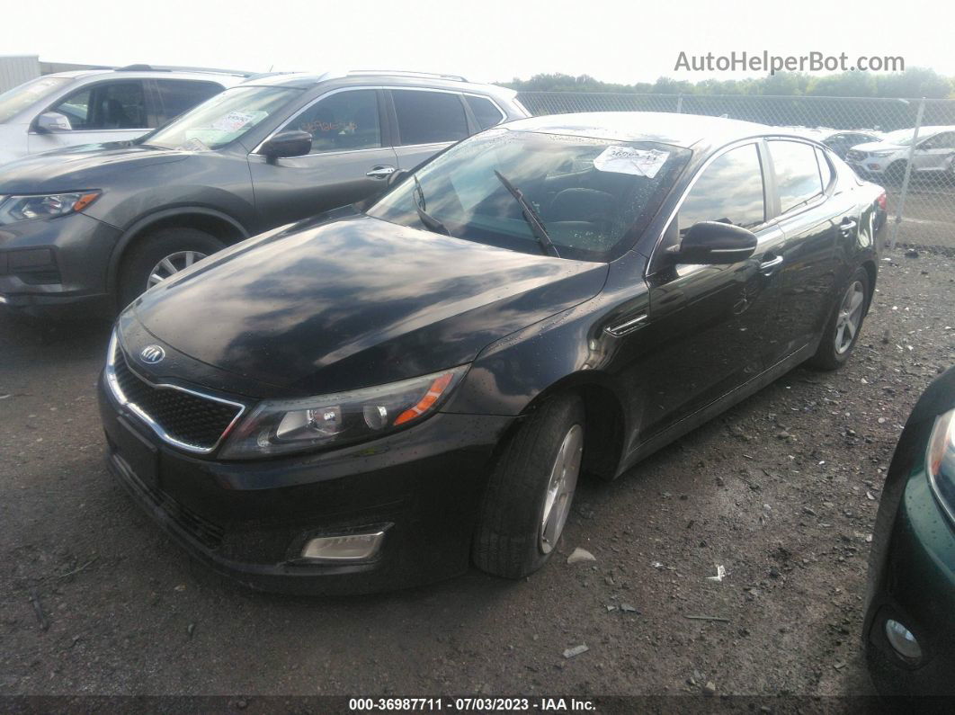 2014 Kia Optima Lx Черный vin: 5XXGM4A7XEG296351