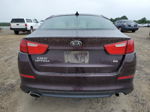 2014 Kia Optima Lx Maroon vin: 5XXGM4A7XEG308501