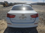 2014 Kia Optima Lx White vin: 5XXGM4A7XEG335231