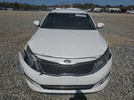 2014 Kia Optima Lx White vin: 5XXGM4A7XEG335231