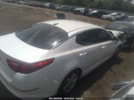 2014 Kia Optima Lx White vin: 5XXGM4A7XEG343779