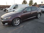 2014 Kia Optima Lx Бордовый vin: 5XXGM4A7XEG345564