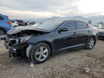 2014 Kia Optima Lx Black vin: 5XXGM4A7XEG348447