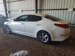 2015 Kia Optima Lx White vin: 5XXGM4A7XFG356646