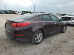 2015 Kia Optima Lx Purple vin: 5XXGM4A7XFG397312