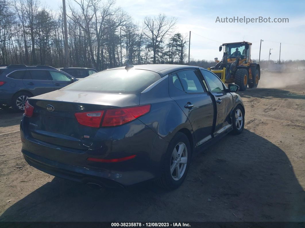 2015 Kia Optima Lx Blue vin: 5XXGM4A7XFG404307