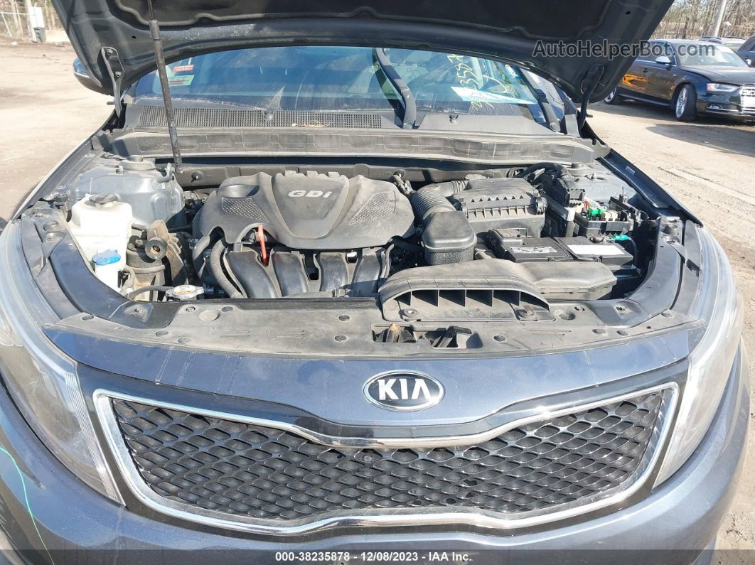 2015 Kia Optima Lx Blue vin: 5XXGM4A7XFG404307