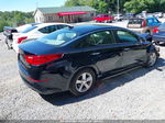 2015 Kia Optima Lx Black vin: 5XXGM4A7XFG418465