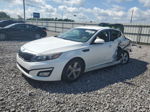 2015 Kia Optima Lx White vin: 5XXGM4A7XFG448887