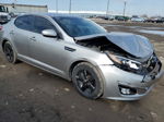 2015 Kia Optima Lx Silver vin: 5XXGM4A7XFG451482