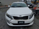 2015 Kia Optima Lx White vin: 5XXGM4A7XFG460277