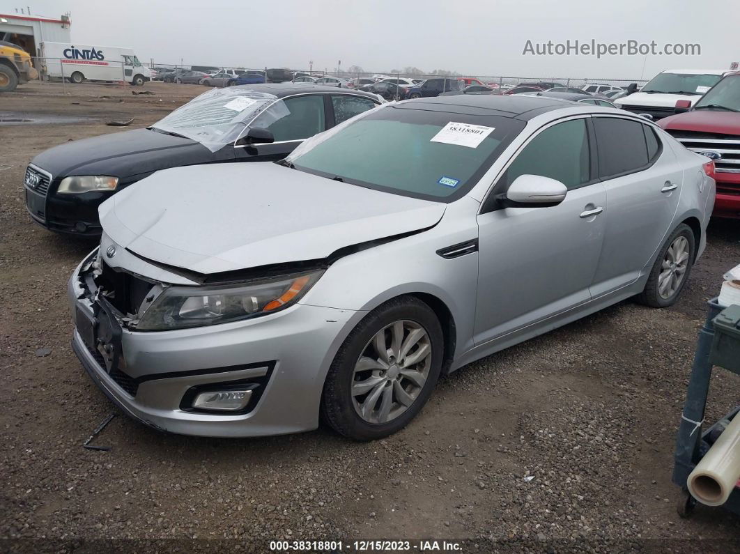 2014 Kia Optima Ex Silver vin: 5XXGN4A70EG298252