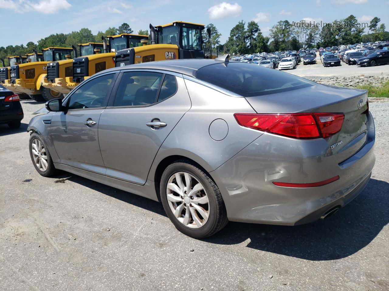 2015 Kia Optima Ex Silver vin: 5XXGN4A70FG375350