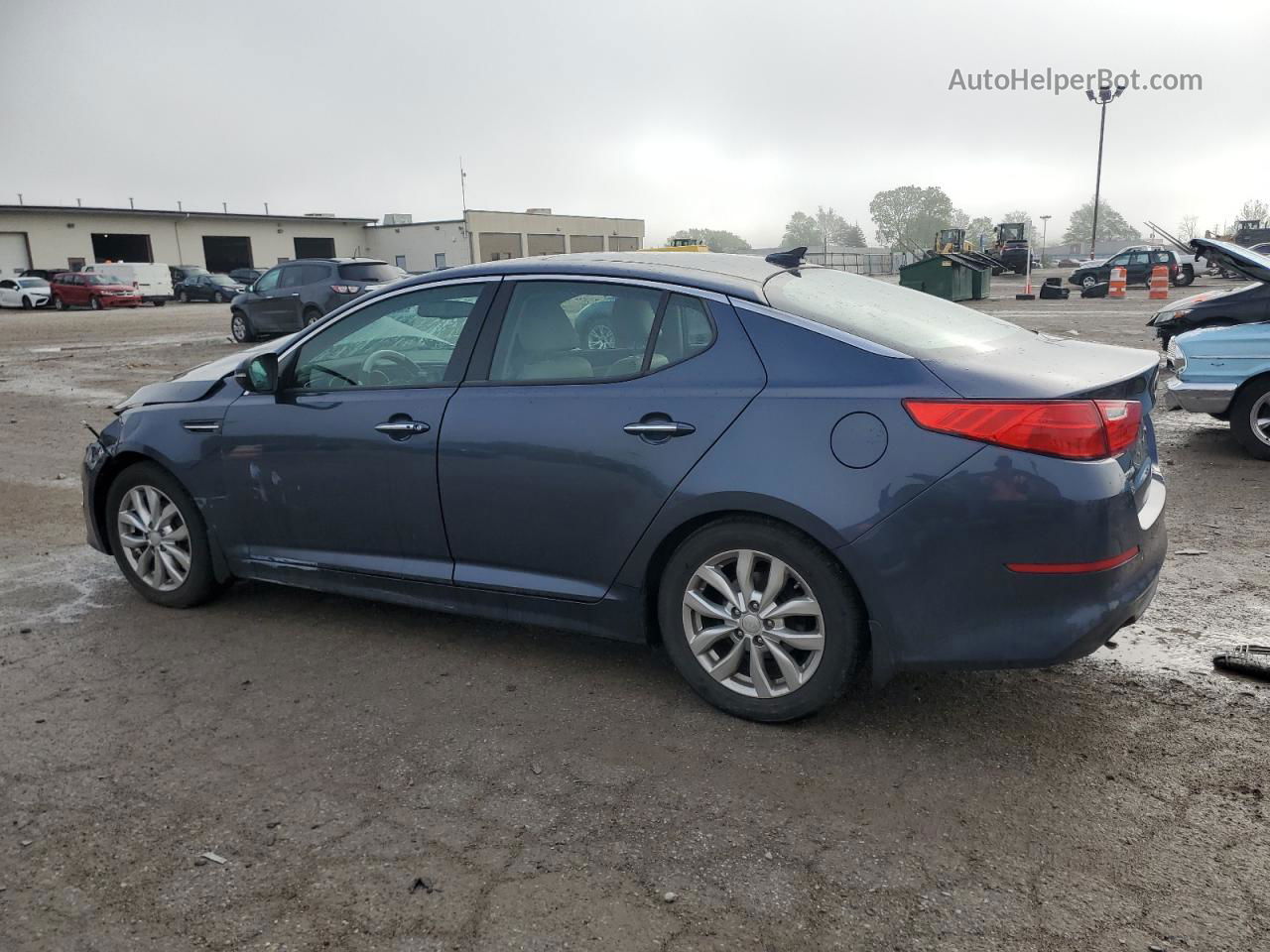 2015 Kia Optima Ex Blue vin: 5XXGN4A70FG450757