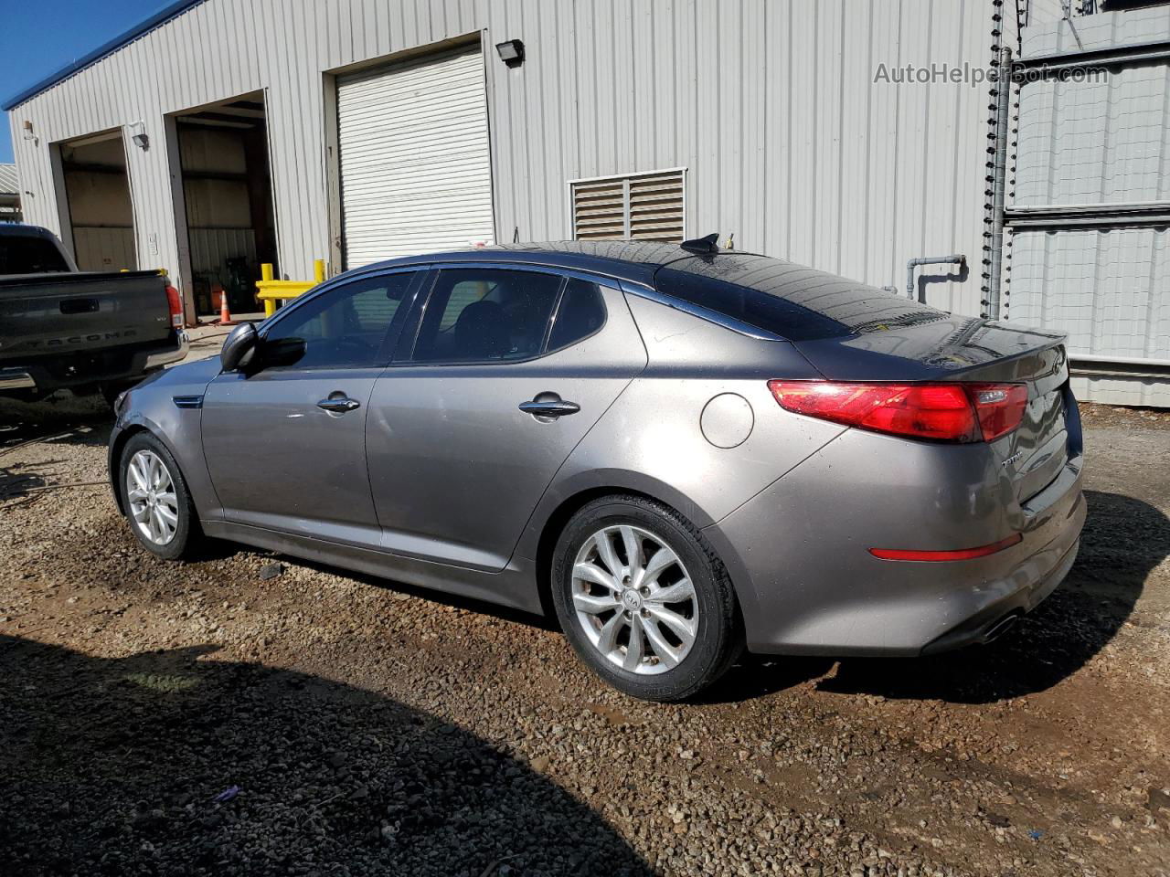 2015 Kia Optima Ex Серый vin: 5XXGN4A70FG496847