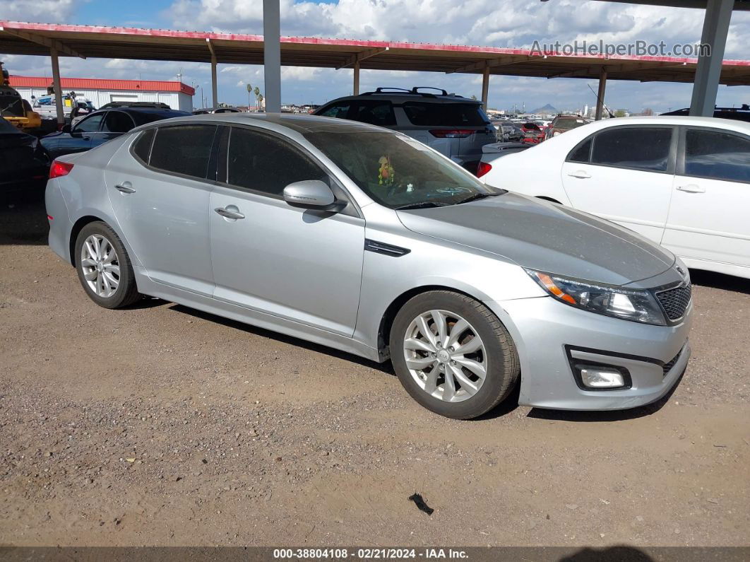 2015 Kia Optima Ex Silver vin: 5XXGN4A70FG501299