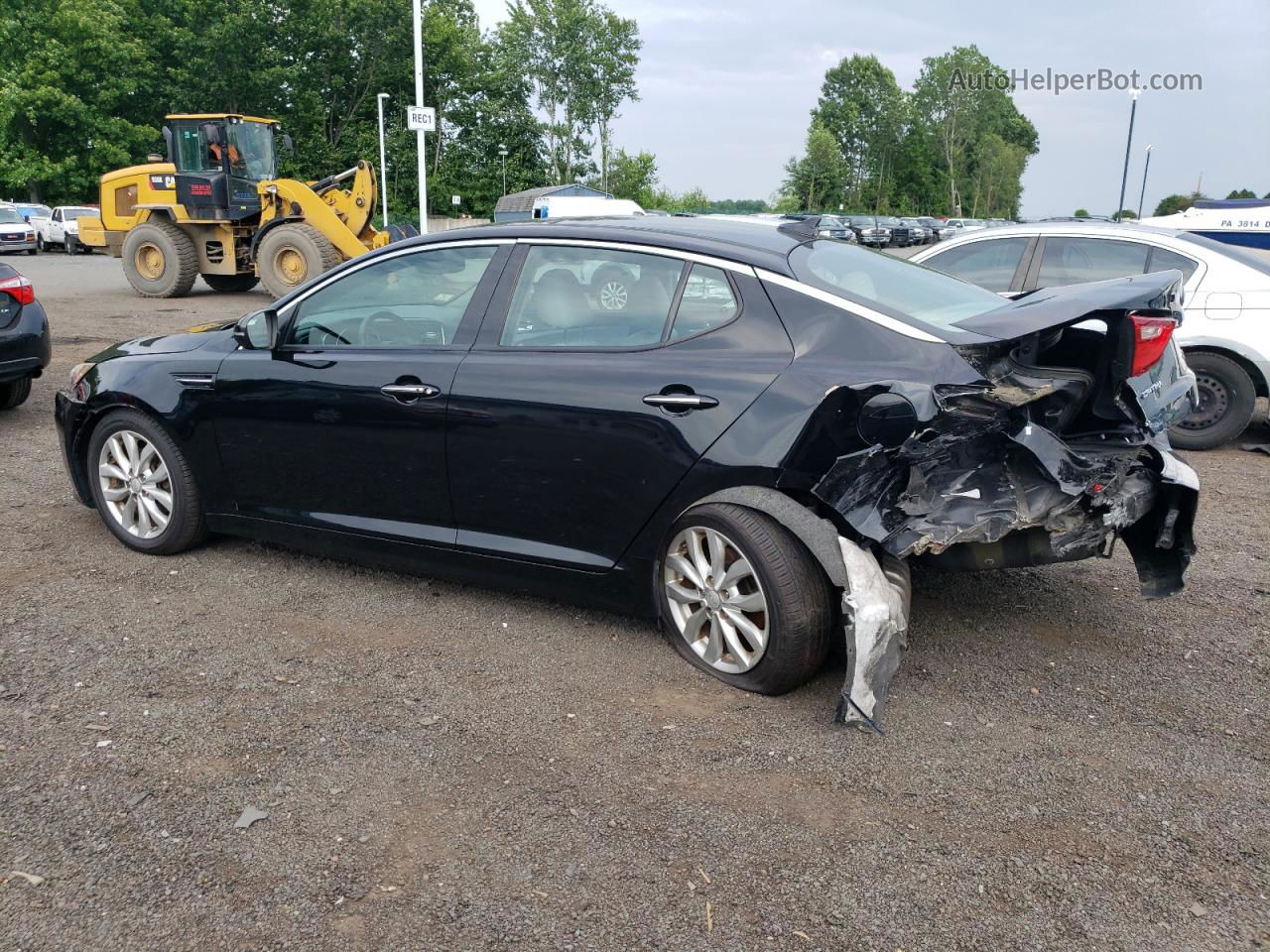 2014 Kia Optima Ex Black vin: 5XXGN4A71EG298356