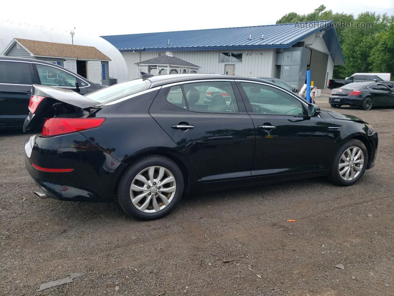 2014 Kia Optima Ex Black vin: 5XXGN4A71EG298356