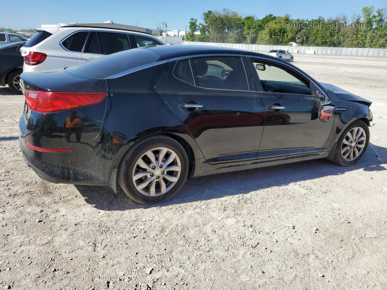 2014 Kia Optima Ex Черный vin: 5XXGN4A71EG316709