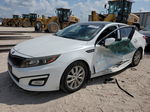 2015 Kia Optima Ex White vin: 5XXGN4A71FG475456