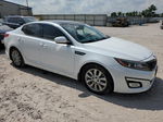 2015 Kia Optima Ex White vin: 5XXGN4A71FG475456