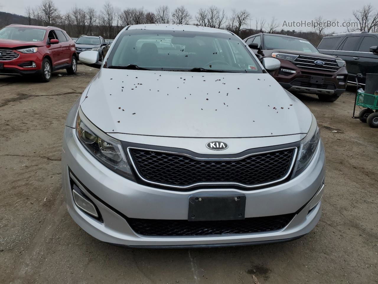 2015 Kia Optima Ex Silver vin: 5XXGN4A71FG515339