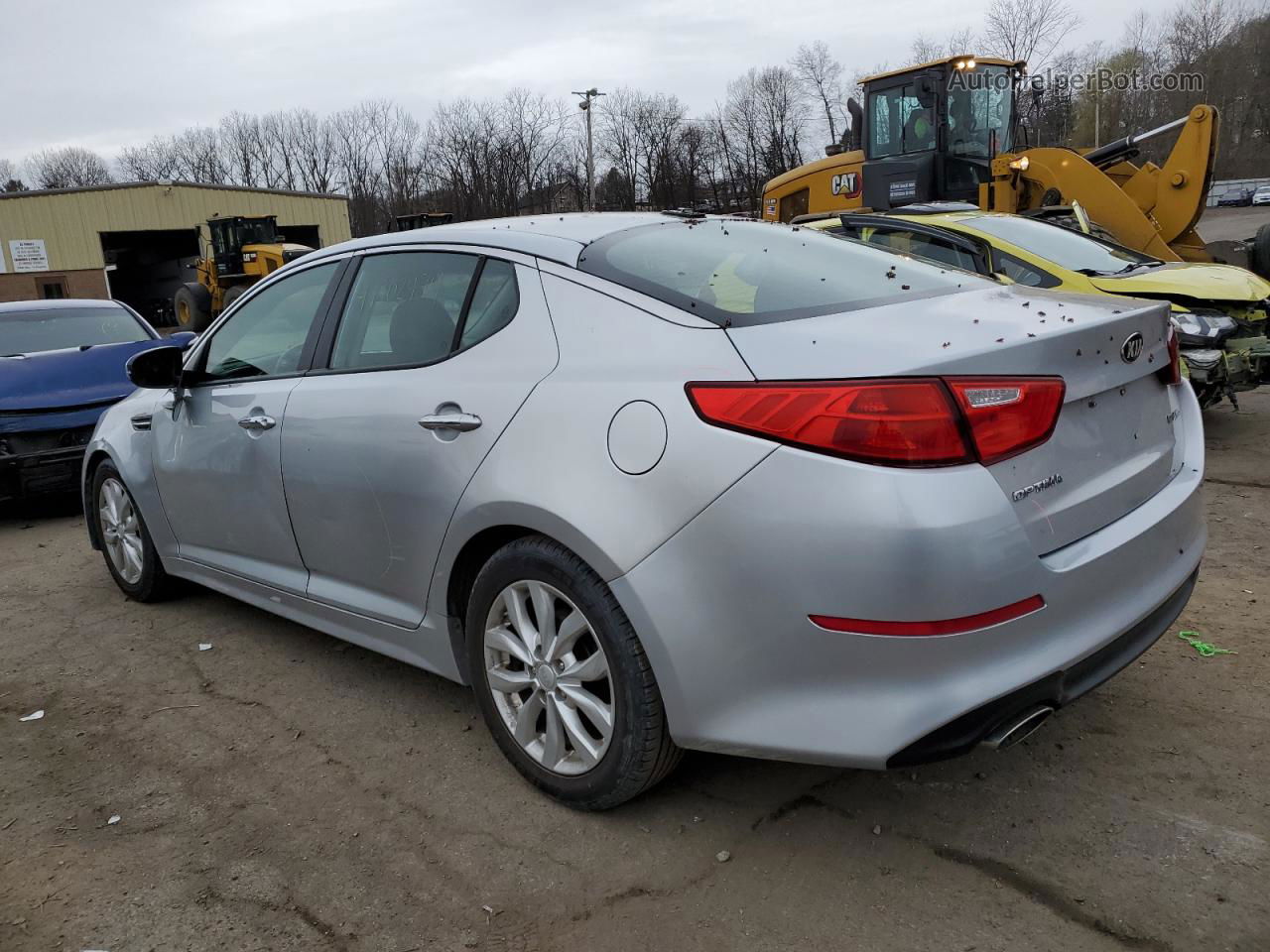 2015 Kia Optima Ex Серебряный vin: 5XXGN4A71FG515339