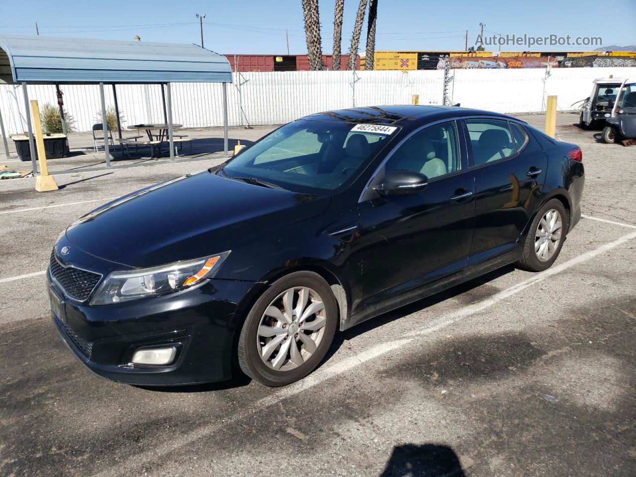 2014 Kia Optima Ex Black vin: 5XXGN4A72EG261414