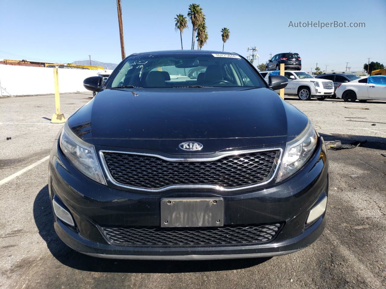 2014 Kia Optima Ex Black vin: 5XXGN4A72EG261414