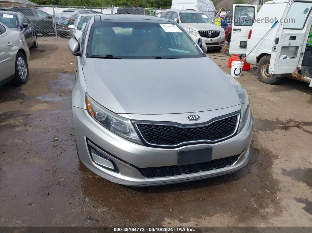 2014 Kia Optima Ex Серый vin: 5XXGN4A72EG282408