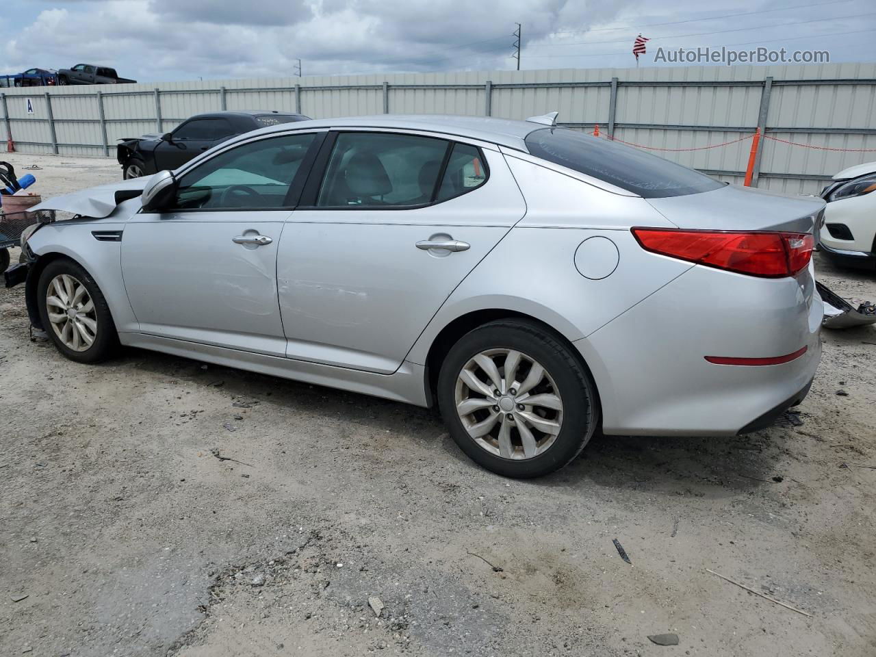 2014 Kia Optima Ex Silver vin: 5XXGN4A72EG296700